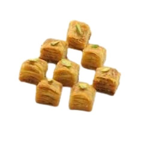 Hygienically Packed Sweet Taste Square Shape Baklava Additional Ingredient: Honey