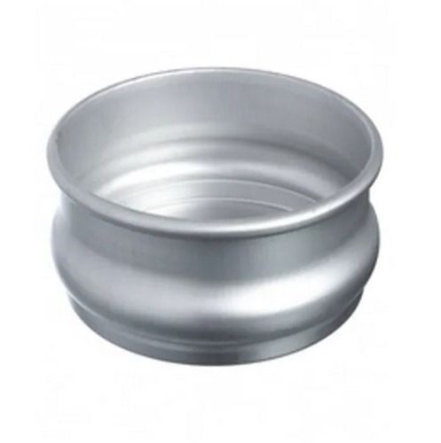 Silver Light Weight Round Polished Aluminum Dough Pan