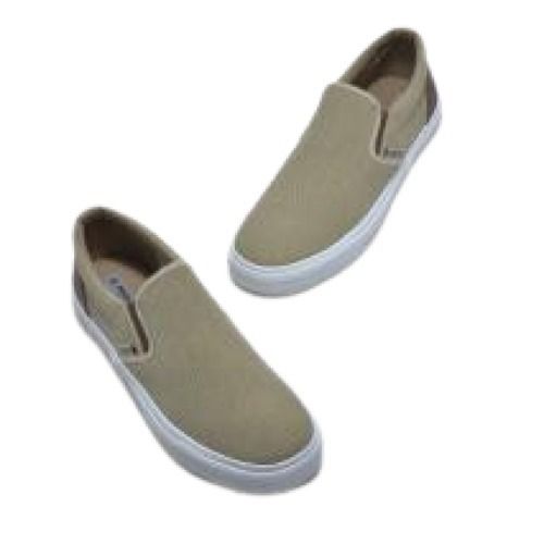 Men Comfortable Semi-Round Toe Low Heel Washable Canvas Casual Wear Shoe