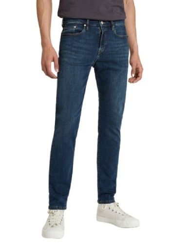 Men Fashionable Plain Pattern Dyed Summer Season Regular Fit Denim Jeans Pant Age Group: >16 Years