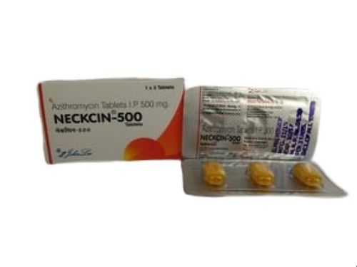 Neckcin Azithromycin Antibiotic Tablet Storage: Normal Temperature