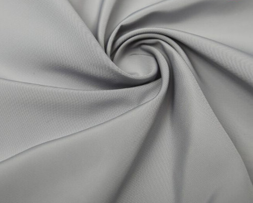 Non Shrinkage 118x44 Inches Plain Cotton Coated Fabric - 100% Cotton, Grey Color, 350 GSM, Soft Texture, Shrink-Resistant, Washable