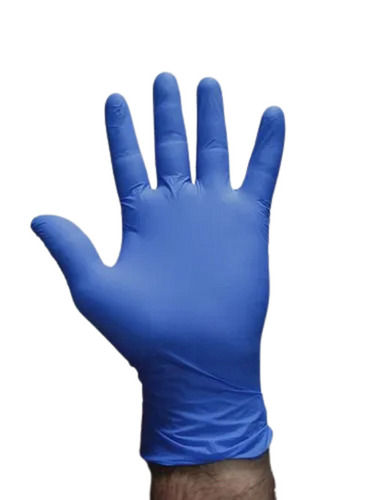 Quick Dry Plain Full Finger Style Latex Nitrile Gloves For Examination Use