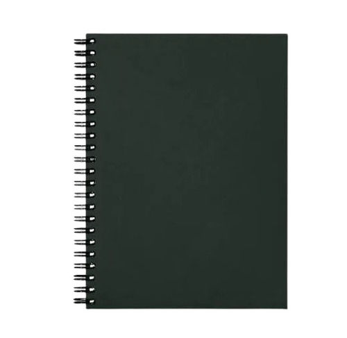 Rectangular Plain Cover Paper Spiral Notebooks Size: A4