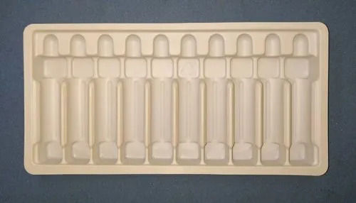 As Shown In The Image Rectangular Shape Lightweight Hard Hardness Pvc Plastic Ampoule Tray