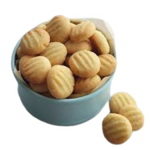 Round Shape Sweet Taste Semi Soft Texture Butter Cookie