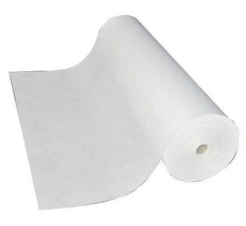 Shrink Resistant And Quick Dry Plain Woven Industrial Filter Fabric - Knitted Cotton, 118x44 Inch, White, 200 GSM | Quick Dry, Shrink-Resistant, Ideal for Summer Garments