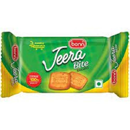 Tasty Square Shaped 5% Fat Content And Healthy Low Salty Jeera Biscuit