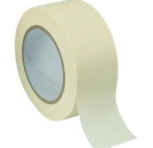 White 1 Mm Thickness 2 Inch 50 Meter Single Side Adhesive Paper Tape