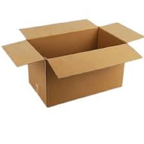 Brown 10*10*12 Plain Glossy Lamination Corrugated Box