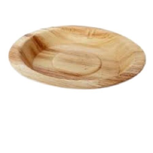 12 Inch Round Shape Disposable Eco-Friendly Healthy Arecanut Leaf Plates