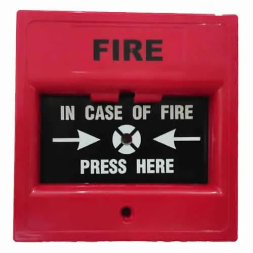 16-30 Volt 400Kg Plastic Fire Alarm Manual Call Point For Industrial Use Alarm Density: Na Gram Per Cubic Meter (G/M3)