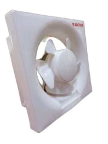 White 220-240 Volts Electric Durable 5 Blades Plastic Wall-Mounted Exhaust Fan