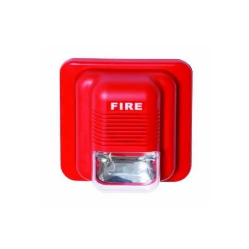 24 Volts 40-50 Meters Mild Steel Fire Alarm System Hooter For Fire Protection