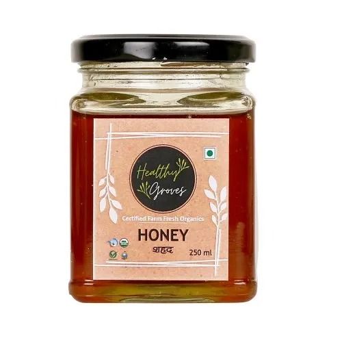 250 ml Pack 10.4% Brix Natural And Pure Sweet Apple Honey With 18% Moisture