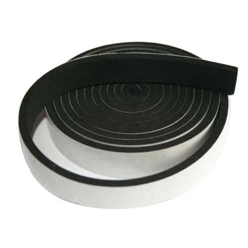 काला 45 मीटर 1.2 इंच प्लेन और सिंगल साइड रबर एडहेसिव फोम टेप