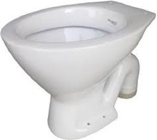 White 670 X 370 X 725 Mm Size Ceramic Floor Mounted Toilet Seat