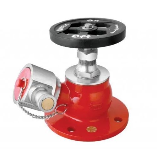 80Mm Inlet And 65Mm Outlet Brass-Pin Metal Landing Valve For Fire-Fighting  Application: To Activate The Water Flux Of The Firefighting System