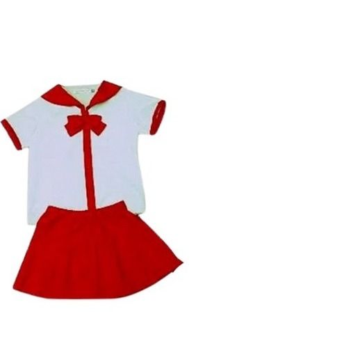 Comfortable And Short Sleeves Plain Cotton School Uniform For Kids Age Group: 5 Years Above