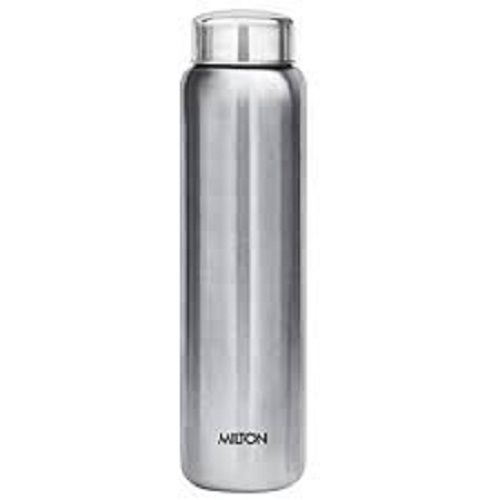 Leak Proof Stainless Steel Silver Color Water Bottle 1000ml