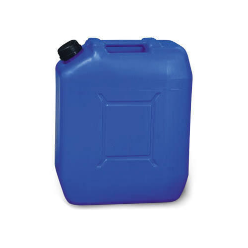 Plastic Jerry Can - Plastic, 3x4 Feet, Blue Rectangular Design | 21,600 Liters Capacity, Ideal for Automobile Use