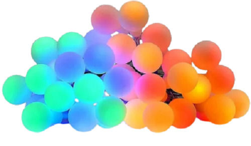 Multi Color Plastic Round Plain Led String Lights