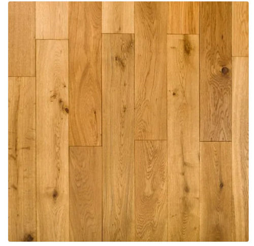 Polished Non Slip Smooth Oak Wooden Laminate Flooring