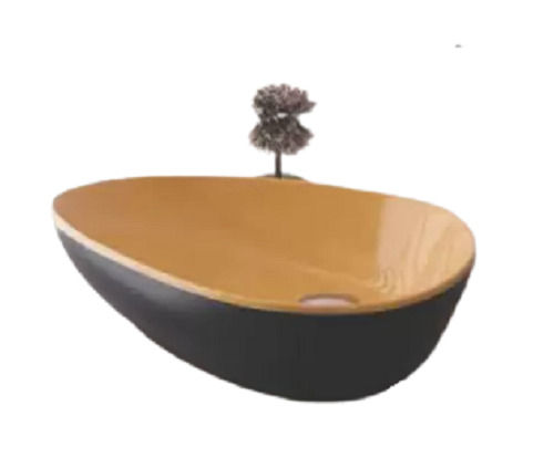 Black Premium Quality And Very Strong Table Top Ceramic Wash Basin 