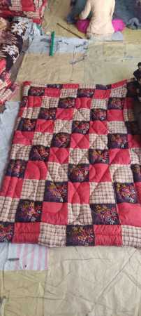 100% Cotton Single Bed Rajai Comforter