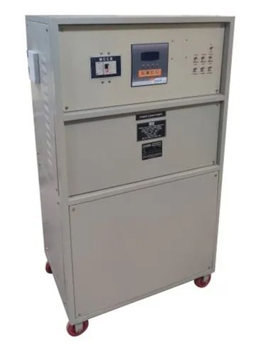 Three Phase High Efficiency Dc Current Air Cooled Servo Voltage Stabilizer Ambient Temperature: 40-60 Celsius (Oc)