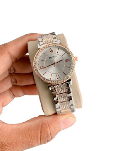 Jewel99 Sterling Silver Platinum Plated Watch for Girls : Amazon.in: Watches