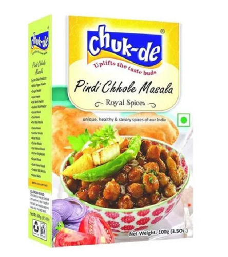 100 Gram Pack Rich Flavour Blended Chole Masala Powder For Cooking Grade: Spices