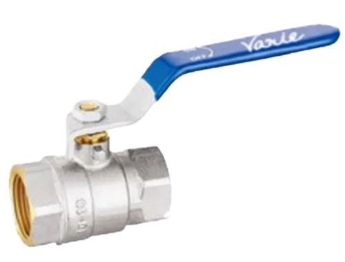 Silver 15Mm 165 Grams Residential And Commercial Polished Brass Ball Valve