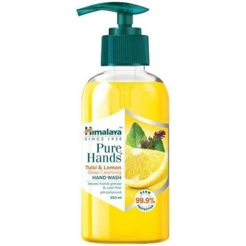 Yellow 250 Ml Lemon And Tulsi Fragrance Liquid Hand Wash