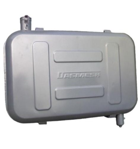 Silver 300 Liter Rectangular Steel Combine Fuel Tank For Agricultural Vehicle 