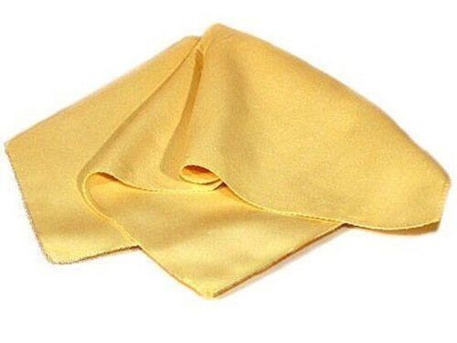 Yellow 42 X 42 Centimeters 35 Grams Plain Soft Cotton Duster Cloth For Cleaning