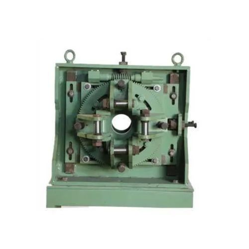 Green 4X4X4 Feet 40-50Kg Electric Rectangular Painted Manual Tube Mill Turk Head Assembly 