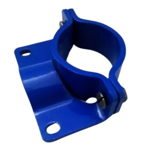 Blue 6 Inch Paint Coated Round Mild Steel Rotavator Pipe Clamp