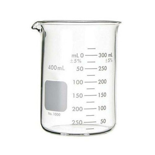 6X8.5 Cm Lightweight Easy To Use Chemically High Resistant Strength Glass Beaker Application: Laboratory