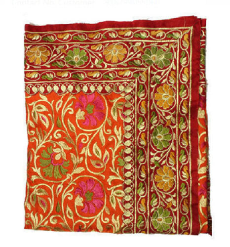 700 Gram Multicolor Printed Silk Embroidered Rumala Sahib For Gurudwara Length: 1.25  Meter (M)