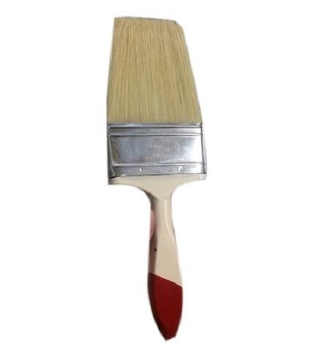 Multicolor Durable Wooden Handle Nylon Bristles Paint Brush For Wall Painting