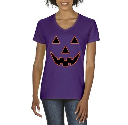 Ladies Printed V Neck Short Sleeve Cotton T Shirt Age Group: 18 - 25