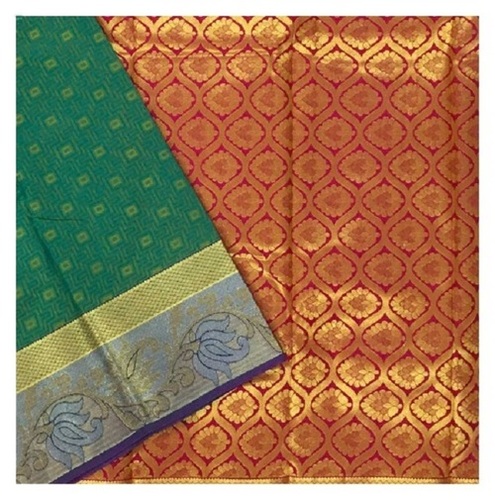 Ladies Traditional Wear Printed Art Silk Saree