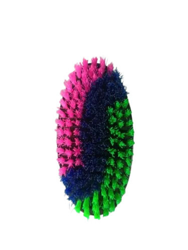 Lightweight And Durable Oval Soft Bristle Plastic Body Clothe Brush
