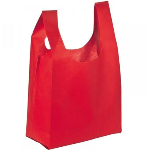 Plain Biodegradable Non Woven U Cut Bag For Grocery Gender: Women