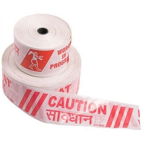 Water Proof Printed Caution Barricade Tape Application: Construction