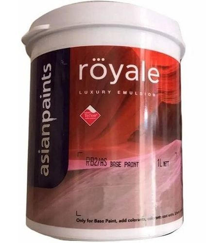 1 Liter Asian Paints Royale Luxury Emulsion Paint For Industrial Grade Application: Plaster