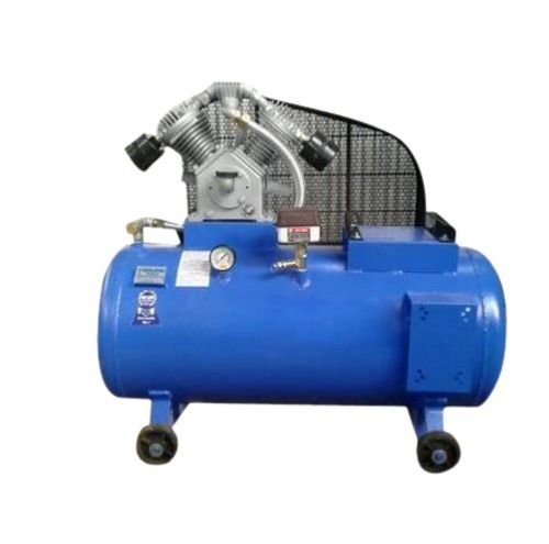 Blue 1280X760X1200Mm And 80 Kilogram Weight Portable Piston Air Compressor