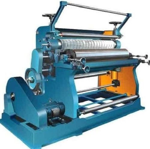 3300 X 2500 X 2000 Mm Mild Steel Single Face Bush Type Paper Corrugation Machine Capacity: 30 Ton/Day