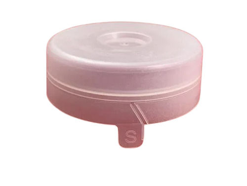 Transparent 3.1 Inches Light Weight Round Polyvinyl Chloride Plastic Jar Cap 